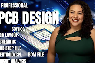 create electronics pcb design schematic layout eagle prototyping and engineering