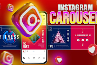 do a professional carousel for facebook, instagram, and linkedin