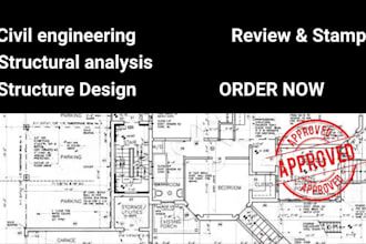 do civil and structural engineering steel concrete structure design  analysis