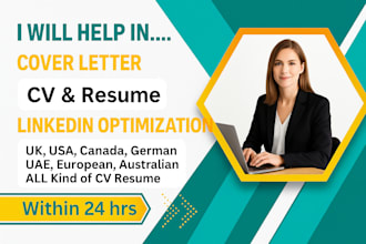 make professional ats cv resume maker build cover letter update design rewrite