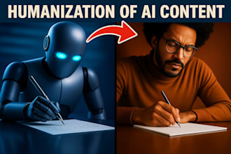 edit, rewrite, humanize chatgpt ai content, post articles and essay proofreading