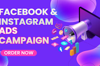 run a targeted facebook and instagram ad campaign