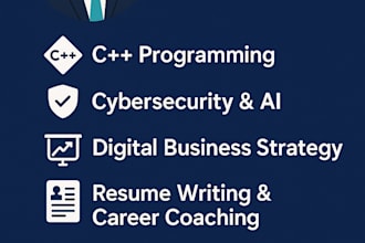provide expert  coding, cybersecurity, ai analysis, resume writing, and logo