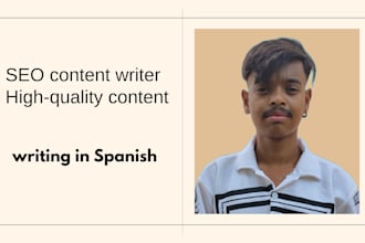 write your blog articles in spanish