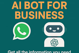 create a custom whatsapp chatbot with ai for your business