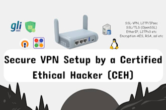 setup and configure personal VPN on your router or server