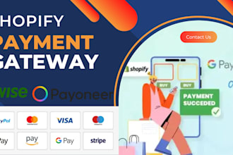 create shopify payment gateway, shopify balance account, wise, paypal, payoneer