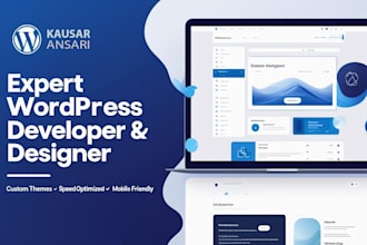 be your wordpress website expert and wordpress website developer