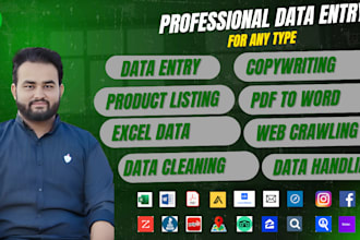 provide accurate data entry, admin support, and web research