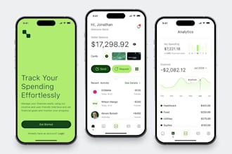 design fulll stack fintech app and API integration