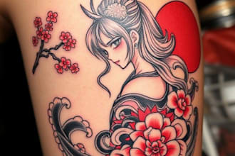 draw anime manga or japanese theme for your tattoo