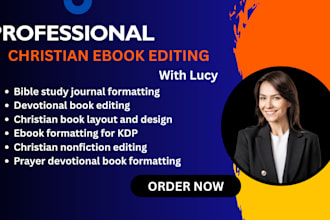 design proofread format christian ebook prayer journal  devotional book cover