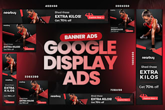 design google display ads, banner ads in 24 hours