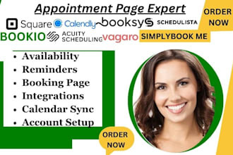 appointment page calendly acuity scheduling vagaro fresha square simplybook me