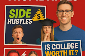 design eye catching youtube thumbnails for your videos