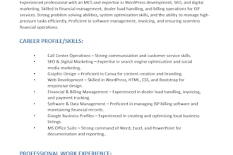be your designer and professional CV maker