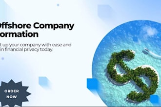 formation and registration bvi, cayman, st lucia, cyprus offshore company