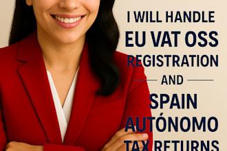handle eu vat oss registration and spain autonomo tax returns