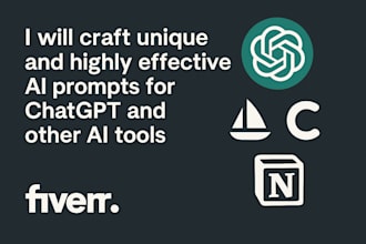 craft unique and highly effective ai prompts for chatgpt and other ai tools