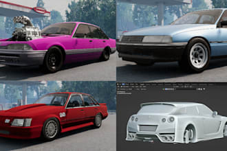 build custom beamng assetto corsa mods vehicles, track and map