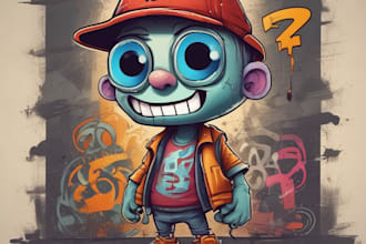 do illustration expresionism art, graffity, abstract