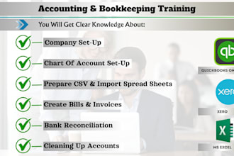 train you how to use quickbooks online xero wave zoho books