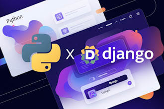 full stack web development using python django and react