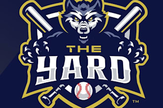 design hockey logo, gaming, sports, and basketball