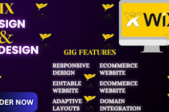 do wix website design and wix website redesign design wix website wix design