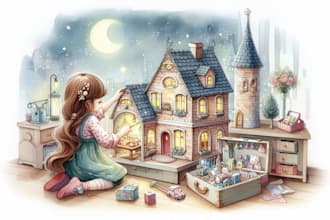 3d children book illustration and 3d children illustration