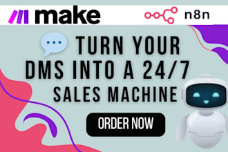 set up n8n workflows and make automations with API and ai integration