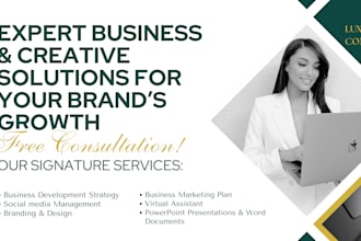 design your brand and manage your socials
