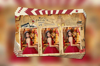customized photo booth template