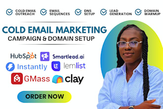 setup cold email campaign instantly ai workflow clay com smartlead gmass hubspot