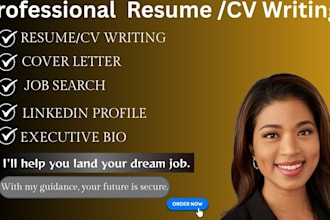 provide ats resume linkedin profile optimization and cover letter writing