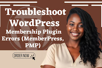 troubleshoot wordpress membership plugin errors  such as memberpress, pmp