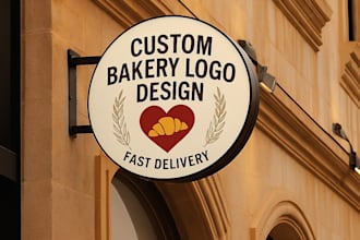 create a unique bakery logo that customers will remember
