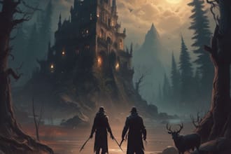 make horror character in fantasy style