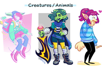 draw your original character