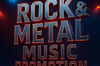professionally promote your rock or metal music to real fans