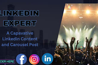 design high engagement linkedin carousel ai written for your ecommerce brand