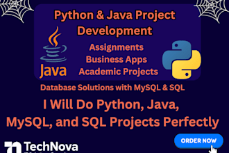 design erd and sql databases for java or python projects