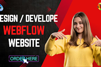 design convert figma, xd, PSD to responsive webflow website figma to webflow