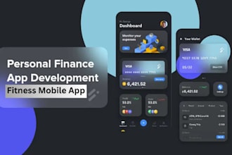 develop personal finance app, fintech app, fitness app