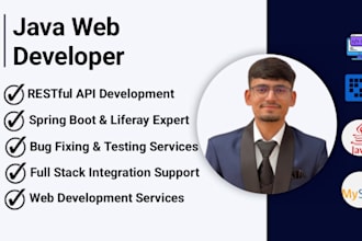 develop restful apis using java spring boot and liferay