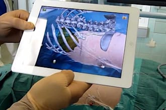 create augmented reality app for healthcare, surgical planning, anatomy, medical