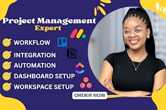 setup workflow, integrate and automate your trello clickup notion monday com