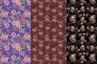create stunning seamless repeat patterns for textile design