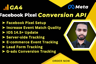 fix meta pixel conversion API, ga4 server side tracking and conversion tracking
