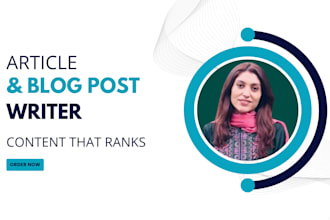 do blog writing or article writing as an SEO content writer